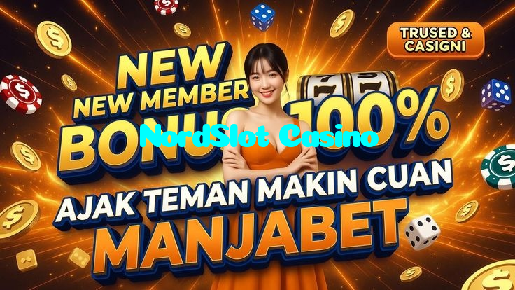 NordSlot Casino casino presented on mobile device in Pakistan with slots and live games